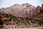 Zion N.P., West Temple (2380 m), von Süden gesehen