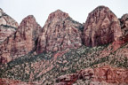 Zion N.P., Three Marys, von Süden gesehen
