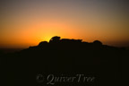 Sonnenuntergang in Mirabib, Namib-Naukluft-Park
