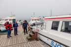 Im Hafen von Ísafjörður: Warten auf unser Boot