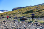 Allein am Strand des Hrafnfjörður