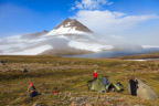 Unser Camp am Skorarvatn