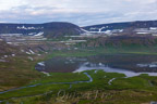 Am Pass Þorleifsskarð: Blick auf den Fljótsvatn