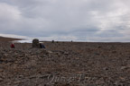 Die riesige Geröllebene Háaheiði