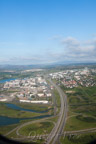 Anflug auf Reykjavík