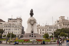 Lima, Plaza San Martin, Monument José San Martin