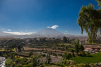 Mirador de Chilina, Blick auf El Misti