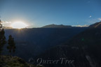 Colca-Canyon, Sonnenuntergang
