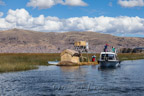 Titicaca-See, Bootsfahrt zu den Uro-Inseln