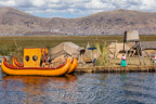 Titicaca-See, auf den schwimmenden Inseln der Uros