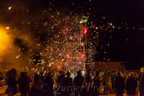 Llachón, Dorffest, Feuerwerk als krönender Abschluss