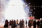 Llachón, Dorffest, Feuerwerk als krönender Abschluss