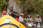 Camp Pacaymayu; unsere Träger