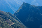 Auf dem Inka-Trail; Terrassen von Intipata