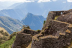 Auf dem Inka-Trail; Ruinen von Phuyupatamarca