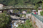 Aguas Calientes; auf dem Weg zum Bahnhof