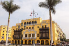 Lima, Plaza San Martin, Gran Hotel Bolivar