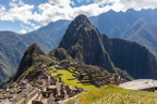 Am Mirador; Blick auf Machu Picchu