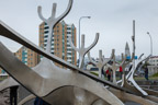 Sólfar (dt. Sonnenfahrt), eine Skulptur des isländischen Künstlers Jón Gunnar Árnason