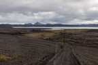 Auf der Fjallabaksleið Nyrðri (F208) in Richtung Süden, vor uns der Krókslón