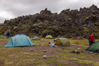 Landmannalaugar, Campsite