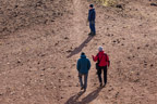 Rückweg zu unseren Zelten