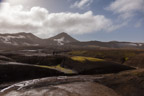 Vor uns der Háskerðingur (1281 m)