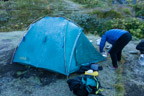 Campground von Emstrur am Morgen
