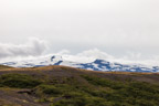Auf dem Laugavegur, im Hintergrund der Eyjafjallajökull