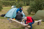 Þórsmörk, Campground von Húsadalur