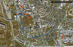 Unsere Reiseroute, Tag 2: Kiruna