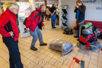 Flughafen Kiruna, der Rucksack ist endlich da