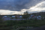 Mit dem Kleinbus von Kiruna nach Suorva