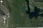 Unsere Reiseroute, Tag 4