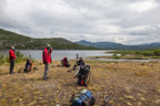Unser erster Campground am Jiertájávrre