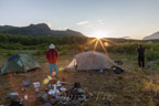 Abendstimmung in Camp 1