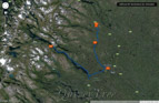 Unsere Reiseroute, Tag 8: Suorva - Kiruna