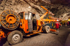 Im Schaubergwerk der LKAB
