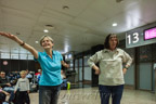 Flughafen Casablanca, Warten auf den Anschlussflug