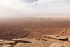 Blick vom Pass El Gatara in die Hamada Fayja