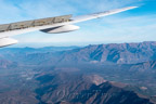 Landeanflug auf Santiago de Chile