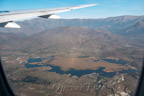 Landeanflug auf Santiago de Chile
