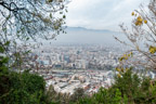 Blick vom Cerro San Cristóbal auf Santiago