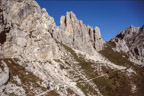 Aste Susatti, Monte Civetta - Kletterführe durch eine der mächtigsten Wände der Dolomiten