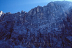 Blick zurück in die Norwestwand der Punta Civetta